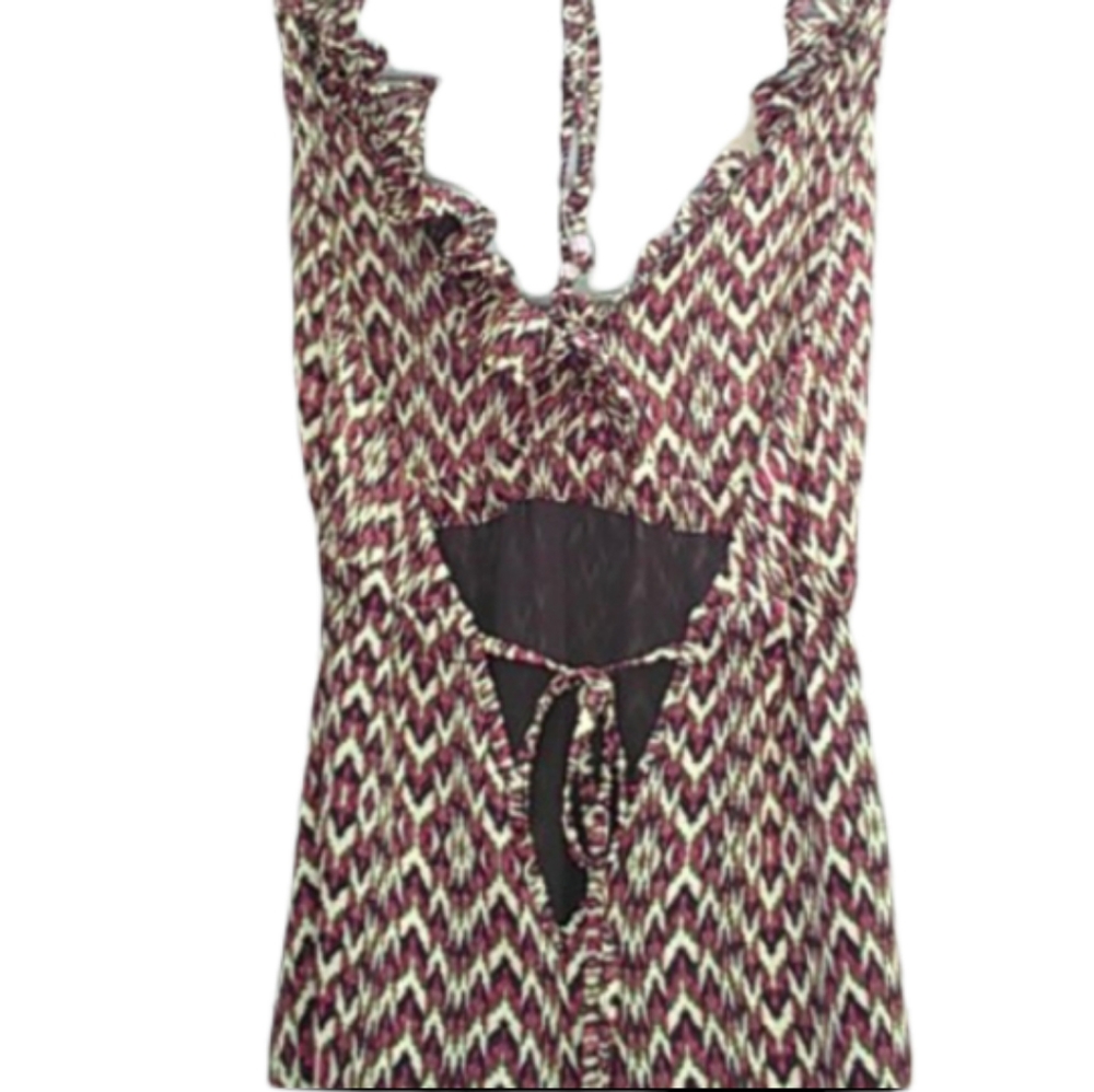 Zara Basic Backless Maxidress Sleeveless Halter S… - image 3